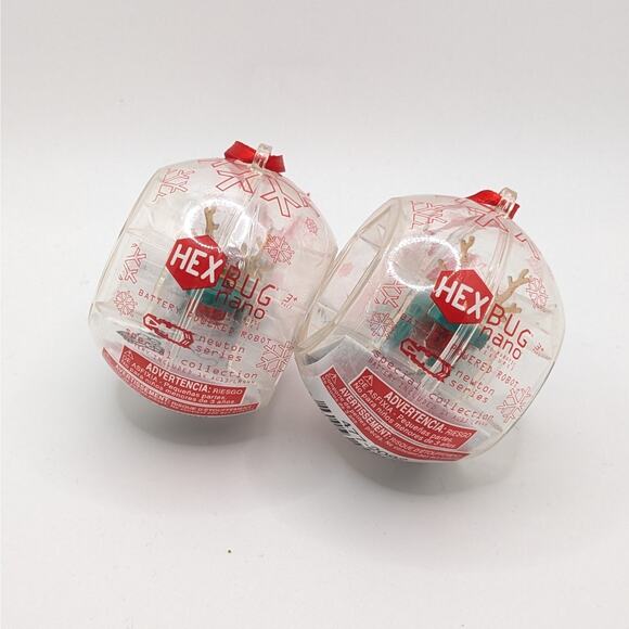 Hexbug Nano Robot Newton Series Ornament Special Edition Christmas Reindeer - Picture 1 of 8